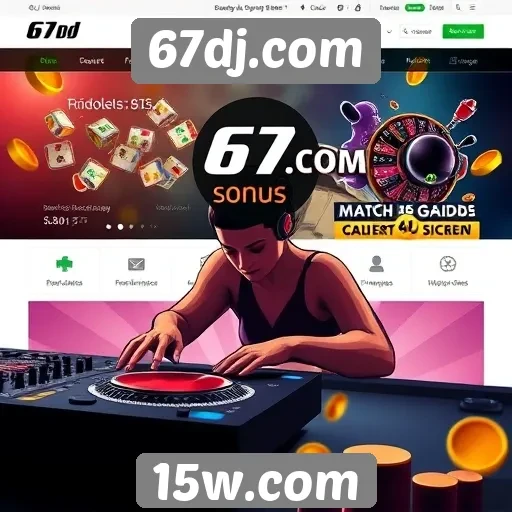 Recursos exclusivos do site 67dj.com para jogadores